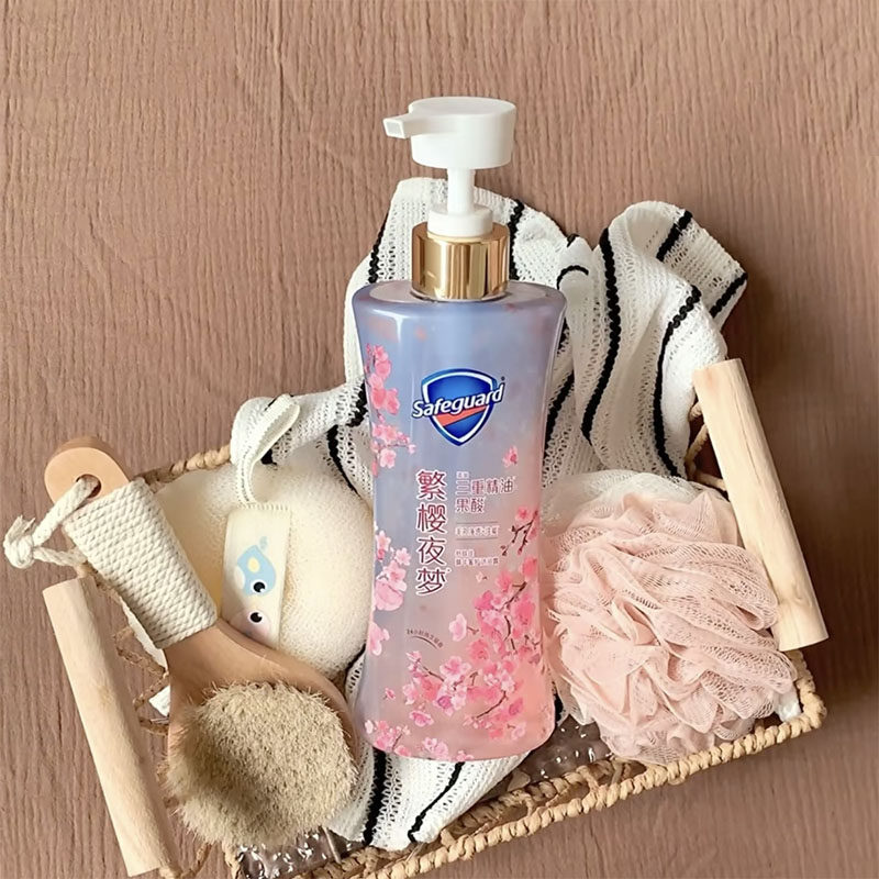 春夏限定！舒肤佳净透沐浴露三重精油果酸 繁樱夜梦樱花留香清洁,淘宝优惠券,粉丝福利购,淘宝优惠卷