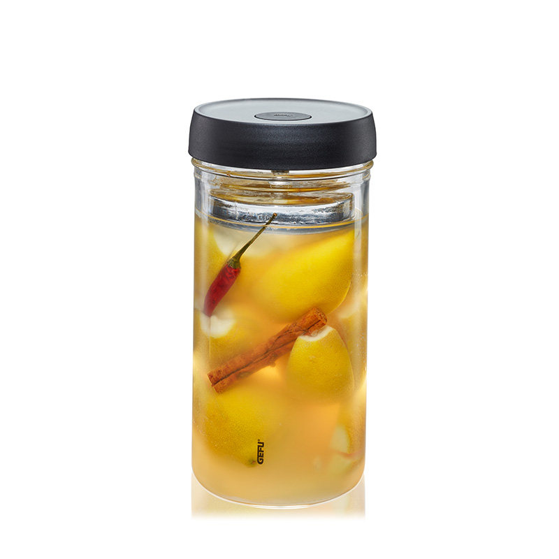 德国GEFU玻璃腌菜罐家用带盖泡菜罐一夜渍腌制神器,淘宝优惠券,粉丝福利购,淘宝优惠卷