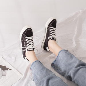 鮀品人本百搭韩版帆布鞋