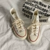 鮀 品 高 帆布 鞋鞋 鞋鞋 韩 版 爆 款 潮 鞋 秋 - Plimsolls Plimsolls