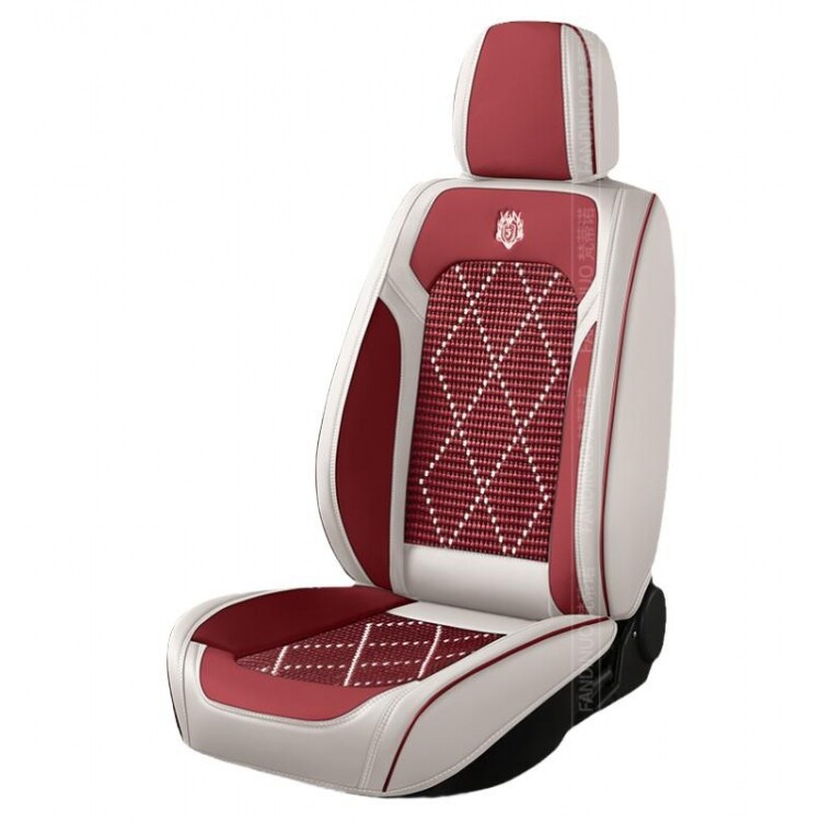 秋冬新款汽车座套车垫透气机编全包围运动汽车坐垫纳帕皮四季通用