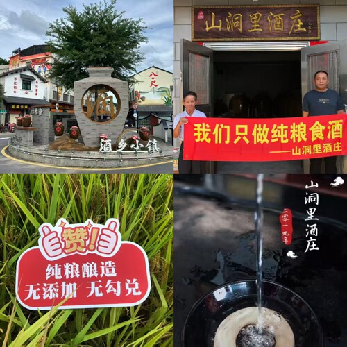 糯米白酒客家米酒52度正宗农家自酿高度纯粮食泡药材青梅桑葚散酒 - 图1