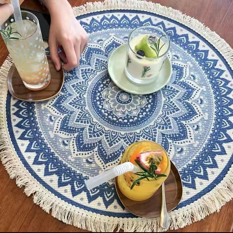 棉麻布艺民族风客厅桌布茶几垫ins静物拍摄网红甜品桌垫沙发正品,淘宝优惠券,粉丝福利购,淘宝优惠卷