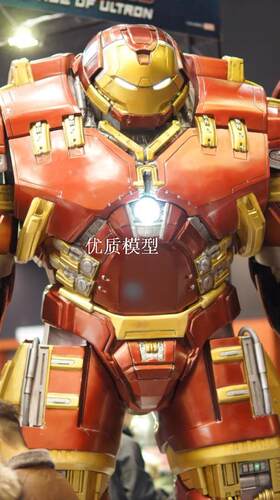 HT HotToys 合金模型 复仇者联盟2 钢铁侠 反浩克装甲 MK44 现货 - 图2