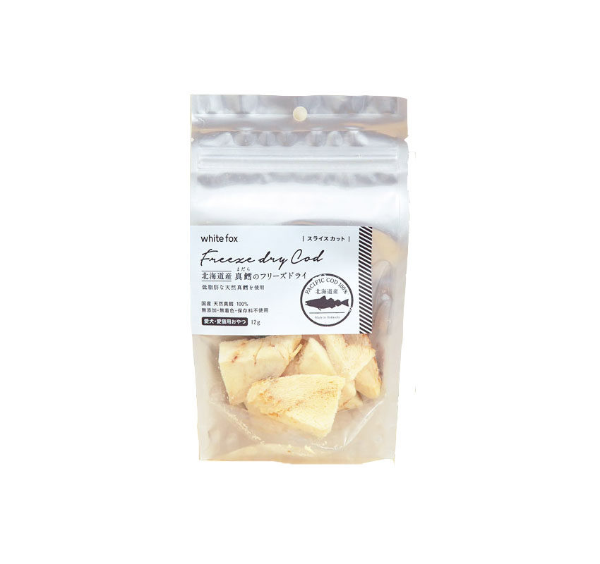 日本进口 white fox白狐 北海道产鳕鱼冻干 犬猫通用肉干宠物零食,淘宝优惠券,粉丝福利购,淘宝优惠卷