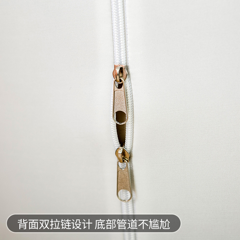 2025新款立式空调罩套圆形北欧现代品牌通用圆柜机套全包防尘罩