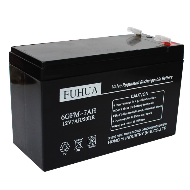 FUHUA蓄电池6GFM-9AH 12V9AH/20HR消防主机安防电梯轿顶应急电瓶 - 图3