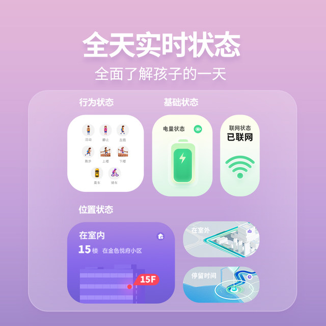 Little genius phone watch D3S student children's watch phone floor positioning 4G video call elementary school junior high school male and female flagship official