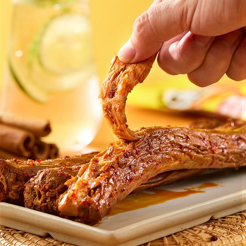 来伊份手撕鸭脖60g*6袋香辣中辣鸭肉制品整根超长熟即食小吃零食,淘宝优惠券,粉丝福利购,淘宝优惠卷