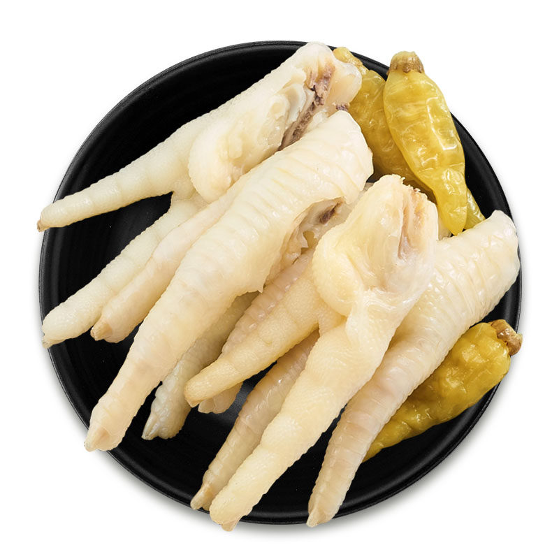 来伊份山椒凤爪500g休闲零食泡椒鸡爪小吃制品辣味美味小包散装,淘宝优惠券,粉丝福利购,淘宝优惠卷