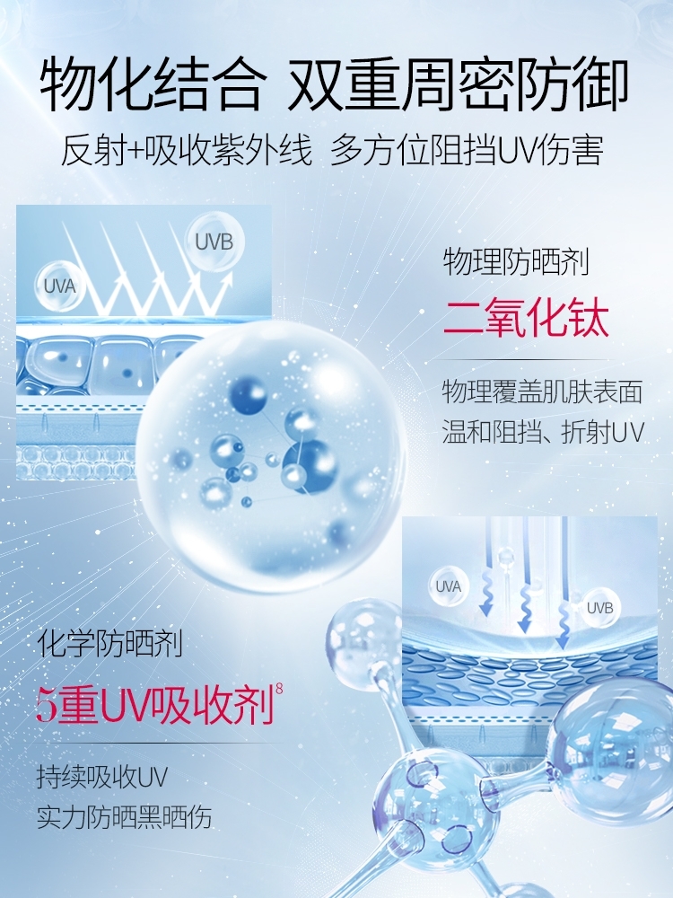 美肤宝美白面部官方旗舰店防晒霜 美肤宝帅桂防晒霜