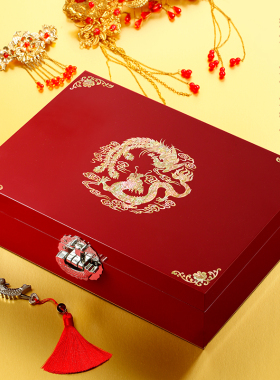 结婚礼金盒收纳盒陪嫁