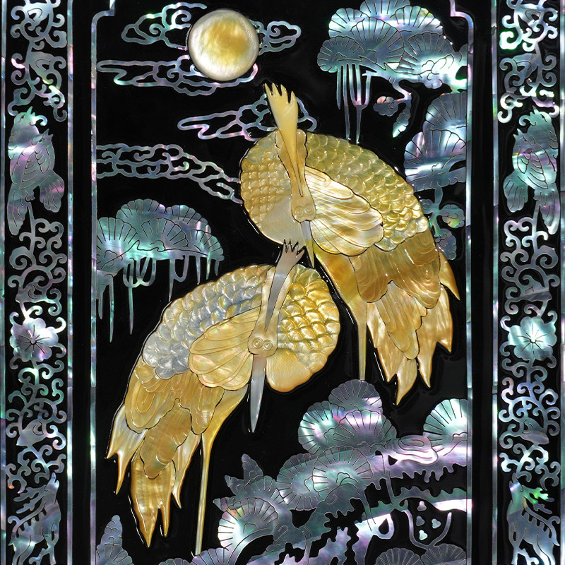 锦贝传说螺钿装饰柜书房置物架储物柜新中式实木收纳柜客厅展示柜,淘宝优惠券,粉丝福利购,淘宝优惠卷