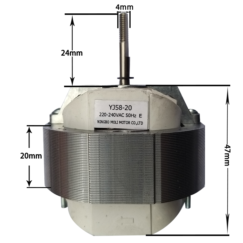 YJ58-12/16/20罩极异步电动机线圈220v热暖风机灭蚊灯排风换气扇,淘宝优惠券,粉丝福利购,淘宝优惠卷