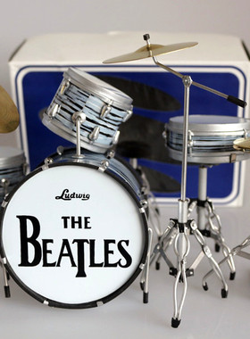 架子鼓模型乐器道具车载装饰品