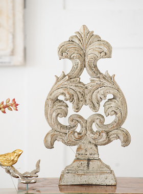 法式风复古雕花摄影道具装饰品