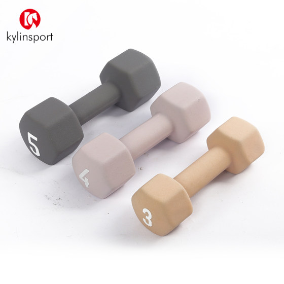 Color dipped small dumbbells for men and women