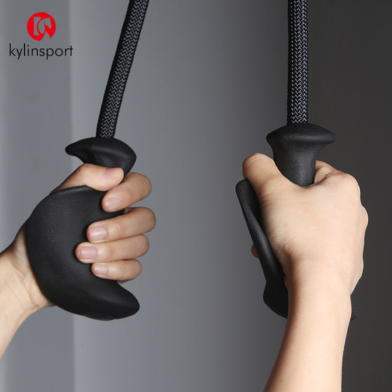 Fitness V-handle seated rowing high position