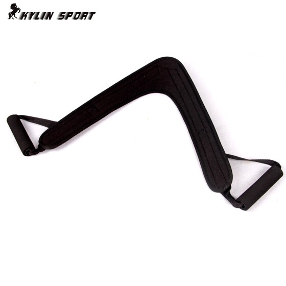 High-intensity triangular shoulder straps with thickened handles for strength training