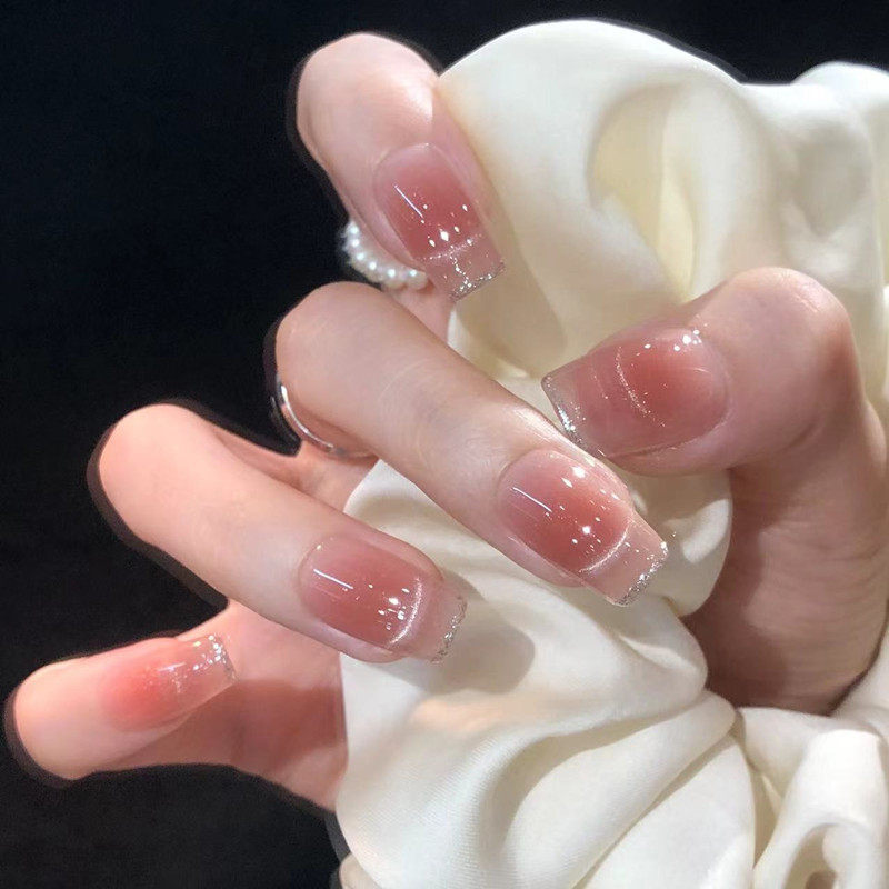 假指甲贴片成品芙蓉露穿戴甲法式猫眼定制手工美甲,淘宝优惠券,粉丝福利购,淘宝优惠卷