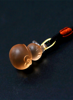 古法男女款琉璃葫芦（福禄）吊坠