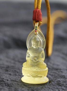 立体药师七佛吊坠如来结缘品挂件