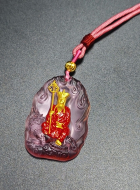 原创设计项链古法琉璃地藏王菩萨