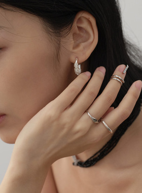 指尖艺术美甲装饰戒指