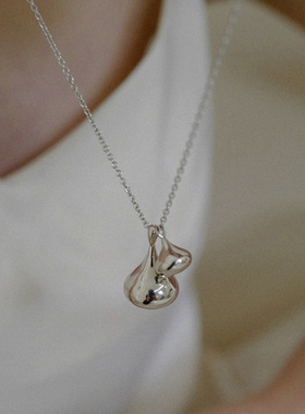 水滴吊坠长款毛衣项链