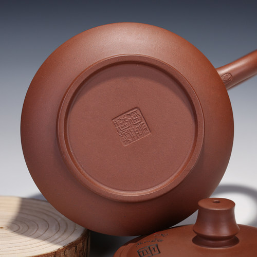 山水盖杯 高工杨礼达 宜兴紫砂杯原矿底槽青精致刻绘收藏证书保真 - 图3