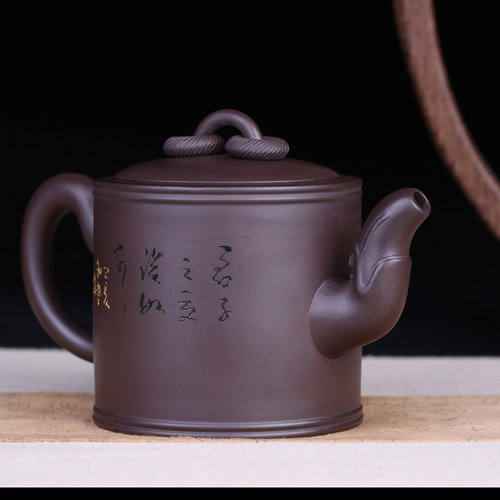 询价 大如意研高吴扣华孤品纯全手工原矿珍藏老紫泥收藏证书家用 - 图0