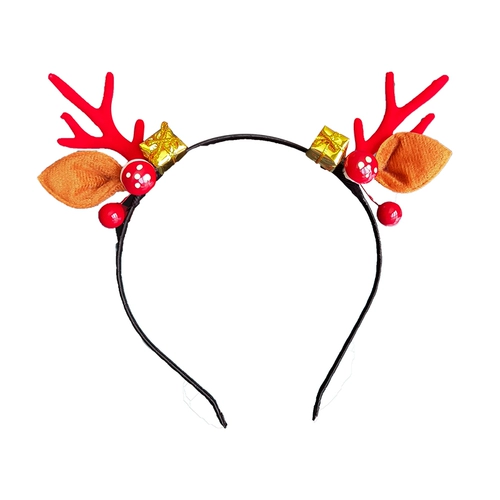 Креативный рождественский ободок, милая заколка для волос, декор, популярно в интернете, наряжаться, подарок на день рождения