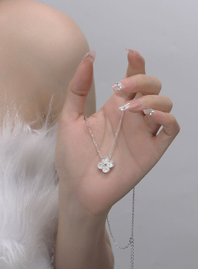 四叶草项链女款夏2023新款爆款