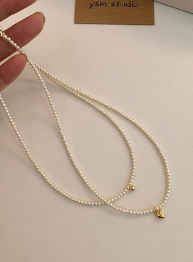 人工珍珠项链女款2025新爆款颈链