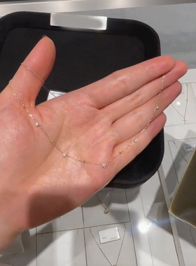 极细款星芒项链女小众高级感轻奢