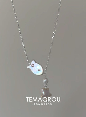 小鱼儿星星项链女高级感轻奢小众