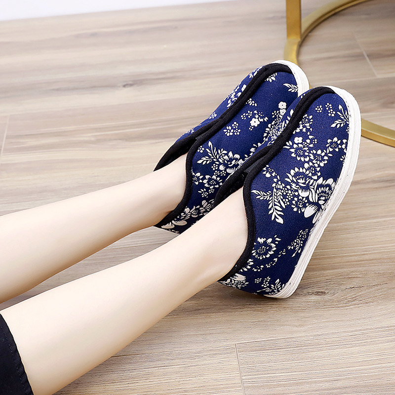 千层底河蚌棉鞋女百搭套脚冬季布底保暖鞋子女中年棉花布鞋女加绒,淘宝优惠券,粉丝福利购,淘宝优惠卷