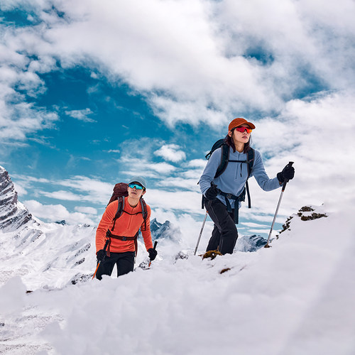 【Polartec Micro】拓路者抓绒衣半开襟女秋冬防风加绒保暖打底衫 - 图3