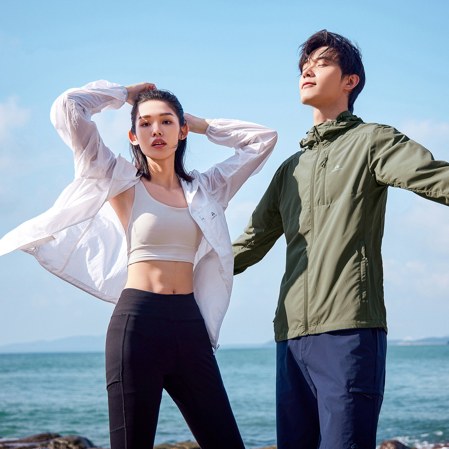 【风蝶防晒衣】拓路者夏季防晒服男士定制防紫外线户外钓鱼皮肤衣