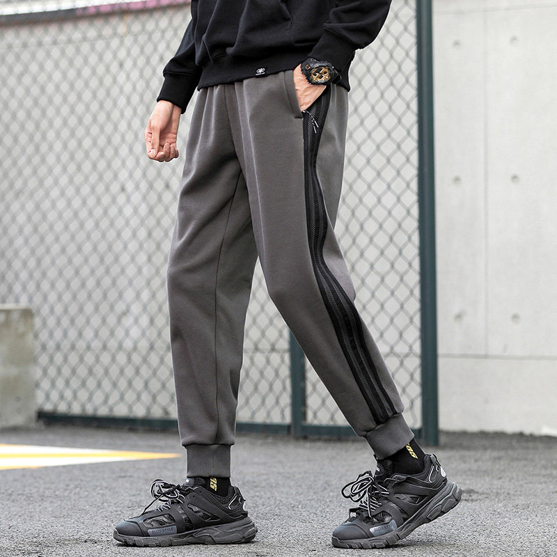 拓路者2022冬季加绒男士纯棉卫裤 拓路者休闲裤