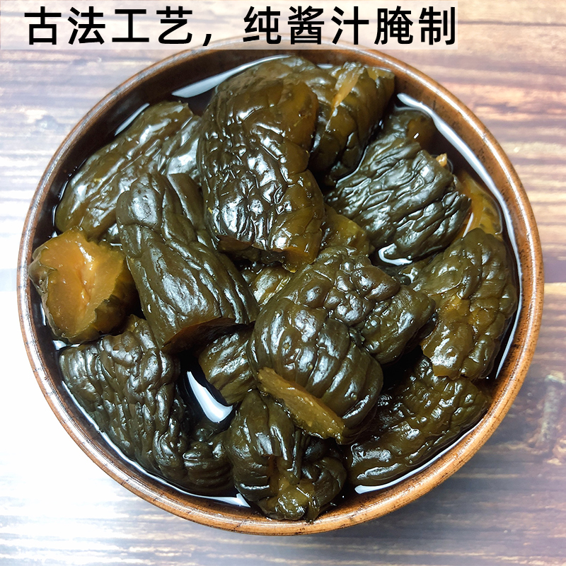 宁波特产酱菜桂花蜜瓜500g腌黄瓜咸菜开胃菜下饭菜甜脆酱黄瓜酱瓜 - 图2