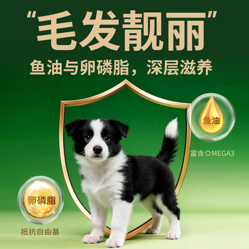 【亨特幼犬粮】长肉增肥好吸收好消化营养均衡全价幼犬粮 - 图1