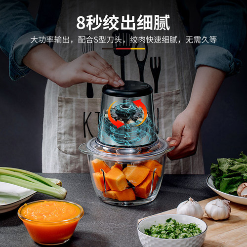 德国WMF福腾宝绞肉机家用电动小型搅拌打肉馅饺多功能料理碎肉菜 - 图0