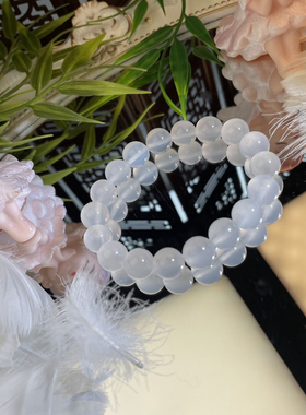 平安吉物天然玛瑙直切药片手串老型盘玩佛珠文玩念珠手链单圈男女