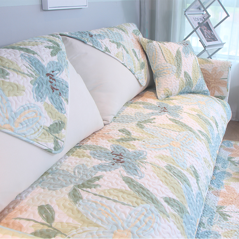 全棉沙发垫布艺简约现代客厅四季通用真皮坐垫子防滑罩巾盖套定做,淘宝优惠券,粉丝福利购,淘宝优惠卷