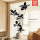 Rubber tree simulated green plant living room decoration potted ornaments