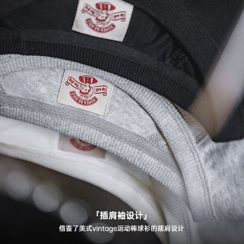 马登黑白灰色纯棉基础款打底磨毛合修身插正肩短袖T恤上衣女士夏 - 图2