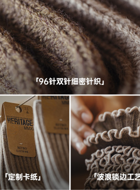 【保暖毛线手套假袖子】马登女装
