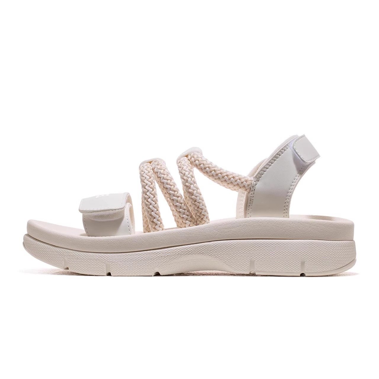 骆驼运动鞋女款凉鞋2025夏季新款女鞋沙滩鞋女防滑软底魔术贴鞋子 - 图3