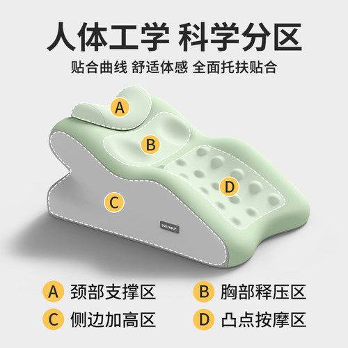 知梦人床上趴睡枕多功能俯卧位趴枕头趴着睡觉看书玩手机神器趴枕 - 图0